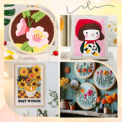 DIY Punch Needle Stick-Starter-Kits für Anfänger&nbsp;DIY-WH20013-88B