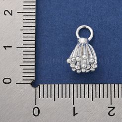 925 Löwenzahn-Blumenanhänger aus Sterlingsilber&nbsp;LS-STER-D300-25S