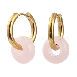 Pendientes de aro huggie de acero inoxidable 304&nbsp;EJEW-JE04260-02