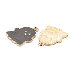 Pendentifs d'émail en alliage&nbsp;ENAM-S121-180C