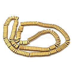 Chapelets de perles en hématite synthétique électrolytique sans magnétiques&nbsp;G-C106-B02-12A