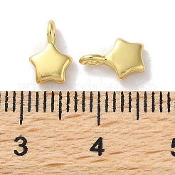 Acumular colgantes de chapado de latón&nbsp;KK-Z039-31G