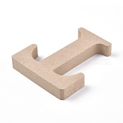 Carta de rodajas de madera sin terminar&nbsp;DIY-WH0162-62T