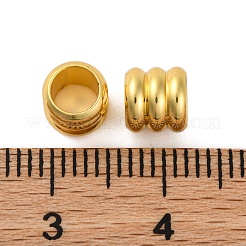 Cremagliera perle di ottone di placcatura&nbsp;KK-Z070-37G-02