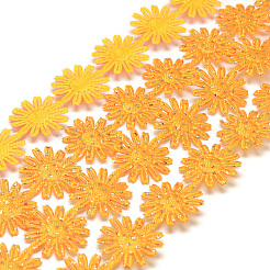 Glitter-Polyesterbänder&nbsp;X-SRIB-S048-04F