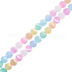 1 brin de perles de sélénite naturelle&nbsp;G-TA0002-88B