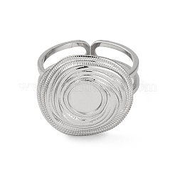 Fingerring aus Edelstahl 304&nbsp;RJEW-C113-01P