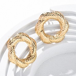 Boucles d'oreilles à tige en acier inoxydable 304 pour femmes&nbsp;EJEW-K306-05G