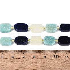 Fili di perle di sodalite naturale&nbsp;G-N358-02A-07