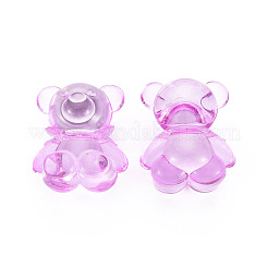 Abalorios de acrílico transparentes&nbsp;MACR-S373-80-B01