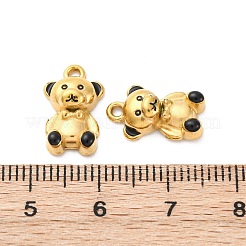 304 Edelstahl-Emaille-Anhänger&nbsp;STAS-B085-35G-01