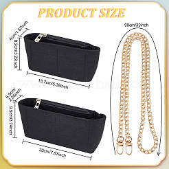2 x Filztaschen-Organizer-Einsatz&nbsp;FIND-GO0001-31A