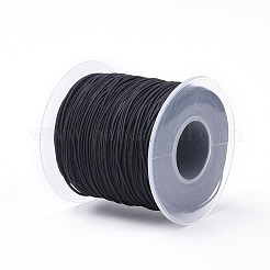 Cordon élastique rond enveloppé par un fil de nylon&nbsp;EC-K001-0.6mm-01