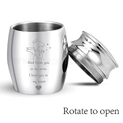 Urna de cremación de aleación 1pc&nbsp;AJEW-CN0001-69H