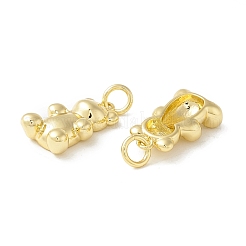 Pendentifs de placage en laiton&nbsp;KK-B053-31G