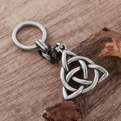 Portachiavi triqueta in acciaio inox 304&nbsp;LS-GS1230
