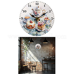 MDF-bedruckte Wanduhr&nbsp;HJEW-WH0058-028