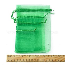 30 Stück 4 Stile rechteckige Organzabeutel Schmuckaufbewahrungsbeutel Hochzeitsgeschenk Party Mesh Kordelzug Geschenk&nbsp;OP-FS0001-01D