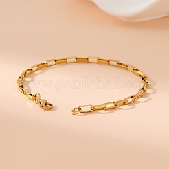 Bracelets de chaîne d'acier inoxydable&nbsp;PW-WGA1A25-01
