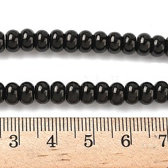 Charbon naturelles perles de quartz brins&nbsp;G-Z095-A01-01
