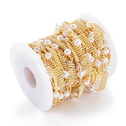 Chaîne de perles en laiton à la main&nbsp;CHC-M021-26LG