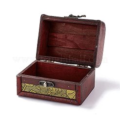 Vintage Schmuckschatulle aus Holz&nbsp;AJEW-M034-01D