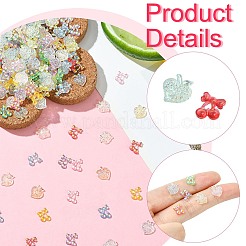 13 Stile Harz-Cabochons&nbsp;CRES-CJ0001-73