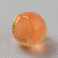 Cabochon di frutta in resina trasparente&nbsp;CRES-CJC0009-13G
