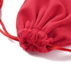 Sacchetti portaoggetti in velluto con coulisse per gioielli&nbsp;ABAG-P013-02C-03