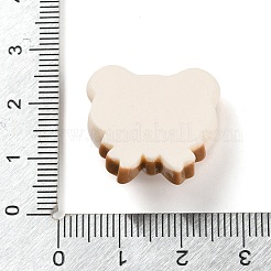 Bärenbrot undurchsichtige Harz Decoden Cabochons&nbsp;X-CRES-Q220-05A