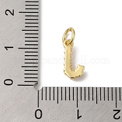 Laiton plaqué en rack avec breloques en plastique ABS imitation perles&nbsp;KK-B092-30J-G