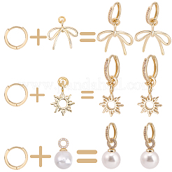 Kits de boucles d'oreilles à faire soi-même&nbsp;DIY-SC0034-03