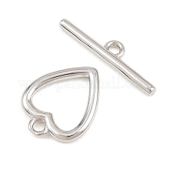 Herz Messing Knebelverschlüsse&nbsp;KK-G548-43P-03