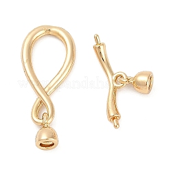 Fermagli in ottone a levetta&nbsp;KK-K391-11G