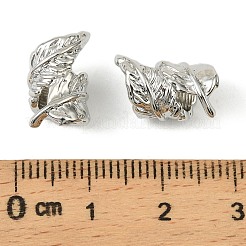 Abalorios europeos de latón&nbsp;KK-C107-15P