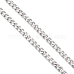 2.5 mm Panzerkettenarmband aus 304 Edelstahl&nbsp;AJEW-JB01453
