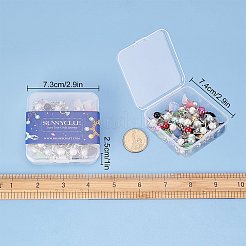 40 pz 2 stili pendenti in acrilico e lega&nbsp;FIND-SC0001-53