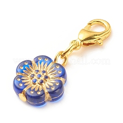 Adornos colgantes de acrílico chapado&nbsp;HJEW-JM00671
