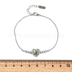 925 in argento sterling braccialetti di collegamento&nbsp;BJEW-D346-05A-P