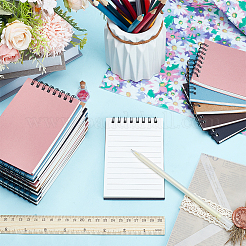 20 Stück Spiralnotizbücher aus Papier in 5 Farben&nbsp;AJEW-GO0005-31