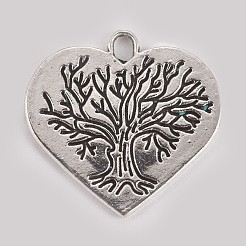 Pendentifs en alliage de style tibétain&nbsp;TIBE-X0019-07