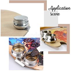Perlbehälter für Farbmodulation aus Edelstahl&nbsp;CON-PH0012-03