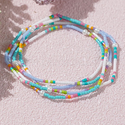 Mehrreihige Armbänder aus Glasperlen&nbsp;WH4292