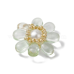 8pcs 8 colgantes de vidrio de colores&nbsp;PALLOY-MZ00656