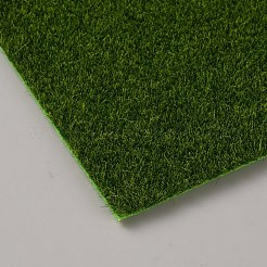 Tapis de gazon artificiel carré en nylon et pour animaux de compagnie&nbsp;AJEW-GF0015-35B