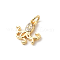 Ottone micro spianare pendenti zirconi&nbsp;KK-Z135-09G