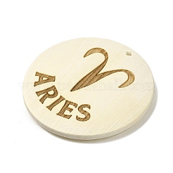Pendentifs en bois&nbsp;WOOD-K011-01C