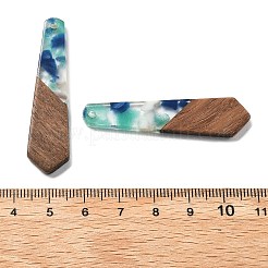 Pendenti in resina e noce&nbsp;FIND-R051-06