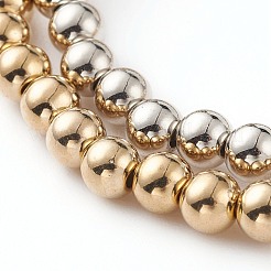 Ensembles de bracelets extensibles en perles acryliques unisexes&nbsp;BJEW-JB06319