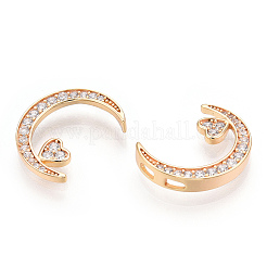 925 Sterling Silber Micro Pave Zirkonia Anhänger&nbsp;STER-T004-35G